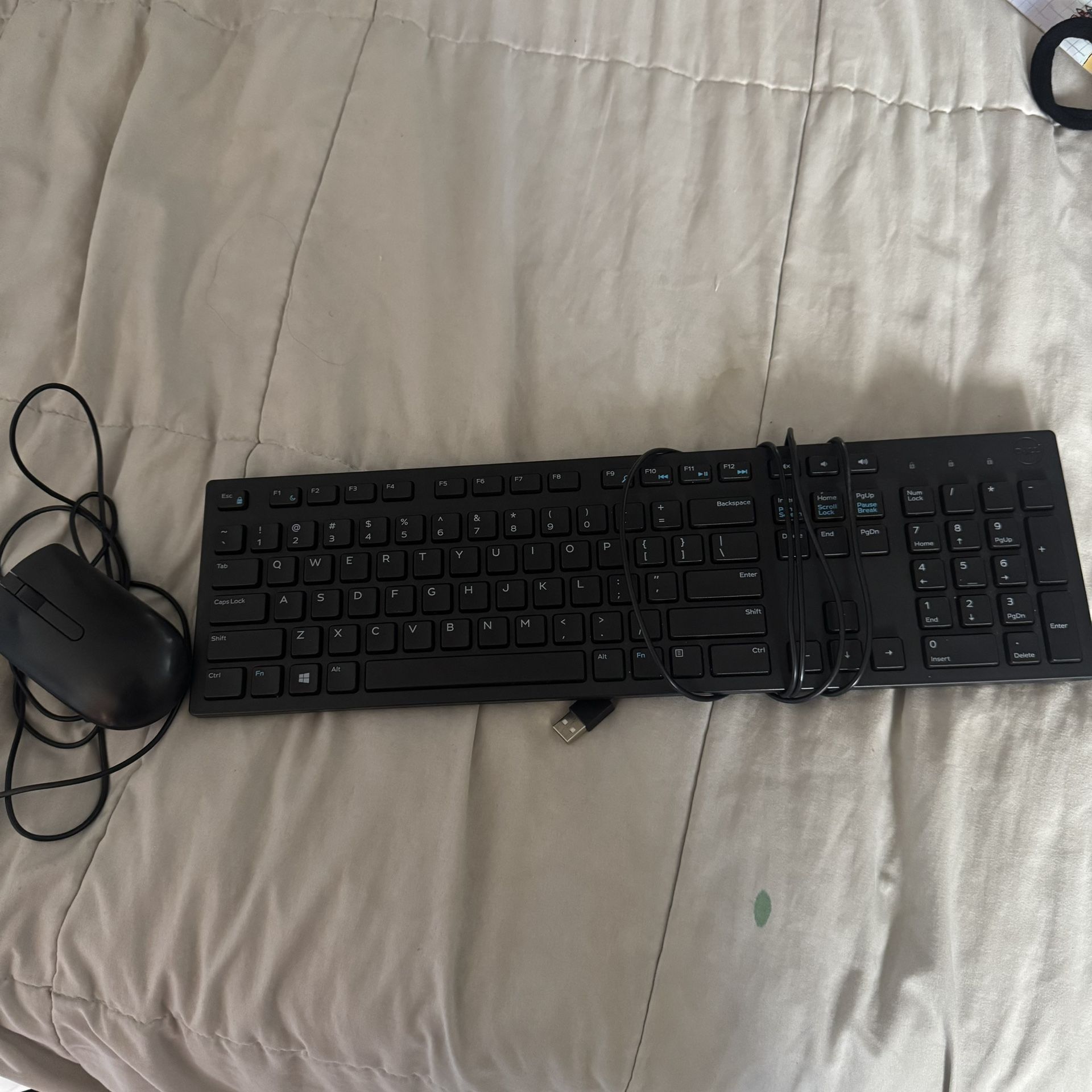 Wired Dell keyboard & Mouse