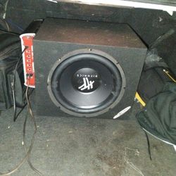 12'  Hifonics Sub And 1500 Watt Amp
