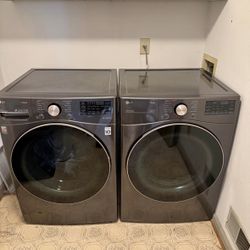 ThinQ LG Front Load Washer & Dryer