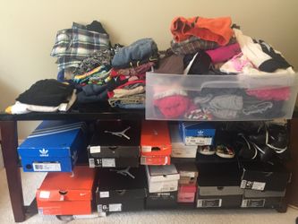 Clothes and shoes looking to sell