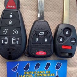 Controles Y Llaves Para Carros Keys And Fobs For Most Cars Prices Vary