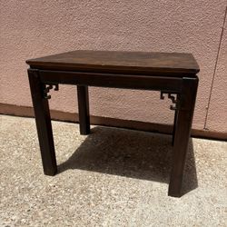 antique wooden table