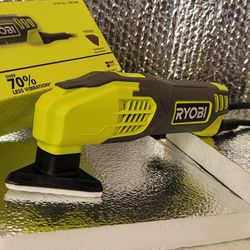 RYOBI 0.4 Amp Corded 2-7/8 in. Detail Sander (**NEW**)