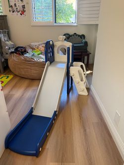 6-in-1 toddler slide