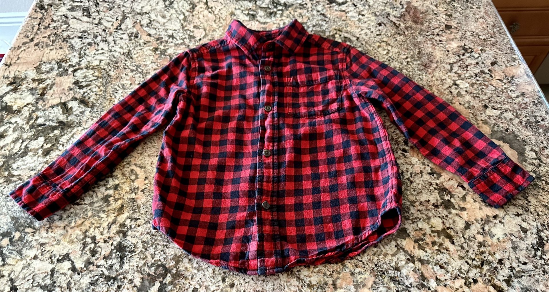 Cat & Jack kids flannel shirt 