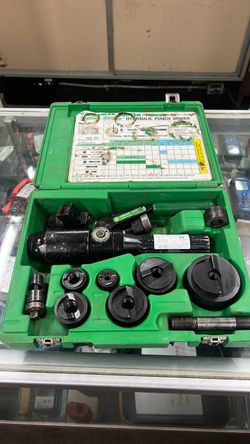 Greenlee Quick Draw Hydraulic Punch Driver Set 7806SB