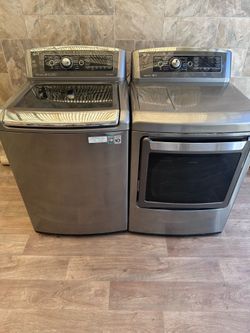 LG washer and dryer laundry