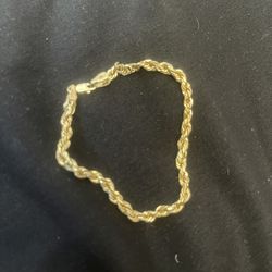 gold bracelet