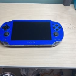Sony PSVita1000 Blue In Good Condition With 128gb SD Card.