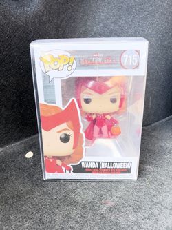 Funko POP! Marvel WandaVision Wanda Halloween #715 – Bobblehead – w/ Protector