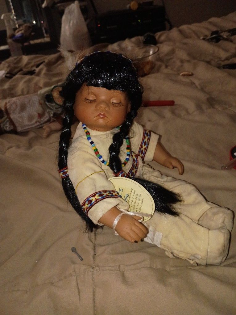 Vintage Native Doll