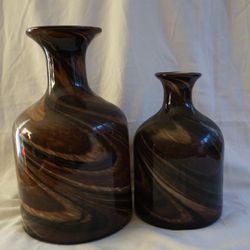 Brown Vase Set