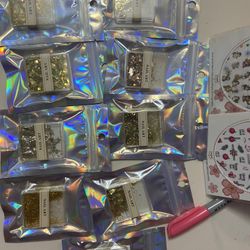 Seasonal Nail Decor Art $3.00 Each New