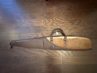 Kudu Leather And Impala Fur Gun Case