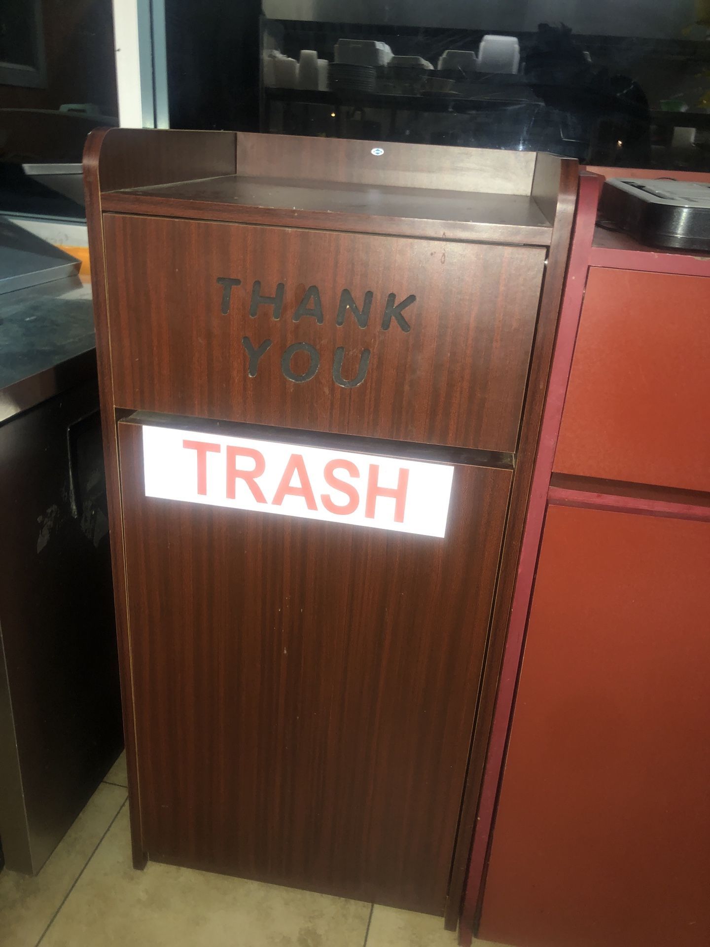 Trash receptacles