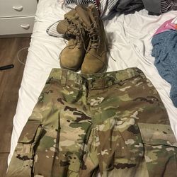 Military Pants And Boots! 