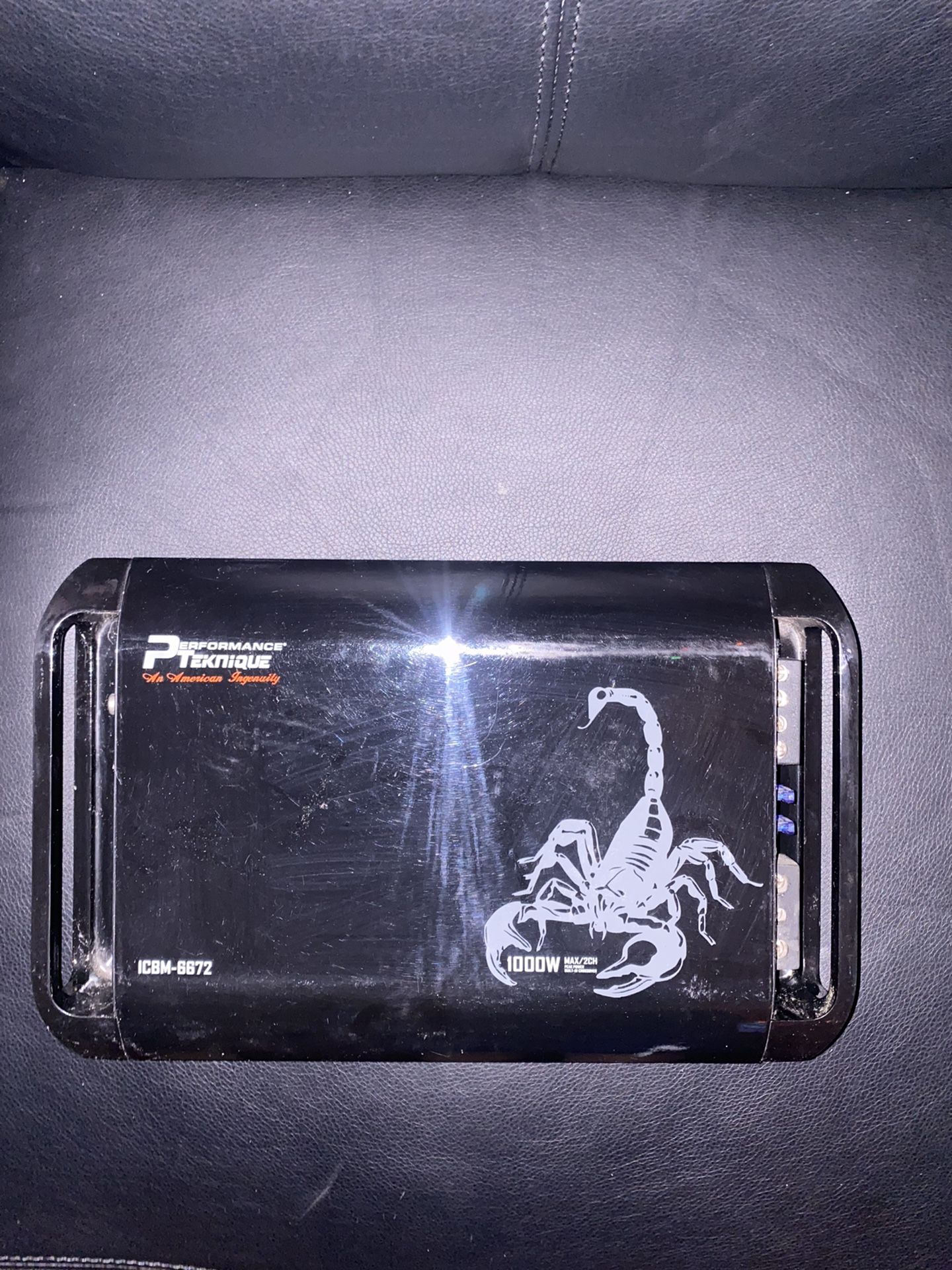 Performance Teknique ICBM-6672 Tri-Mode 2-Channel MOSFET 1000 Watts Amplifier