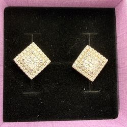 Moissanite Diamond Earrings