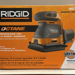 18V Cordless Brushless Sander - 3 Speeds & Dust Collection