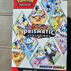 Pokemon Prismatic Evolutions Booster Bundle 