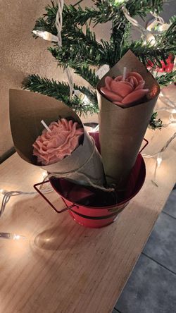 Rose Bouquet Candle 🕯✨️🌹