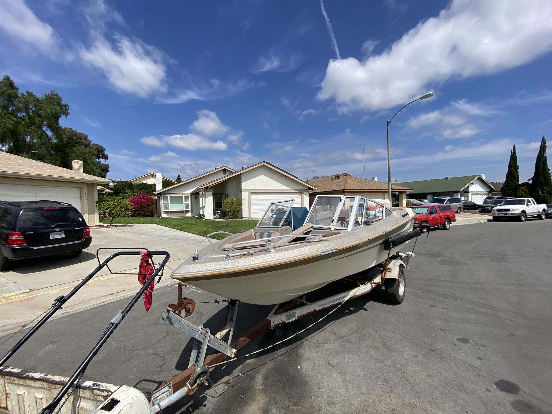 16 ft. Starcraft aluminum boat and more for Sale in Angels Camp, CA -  OfferUp