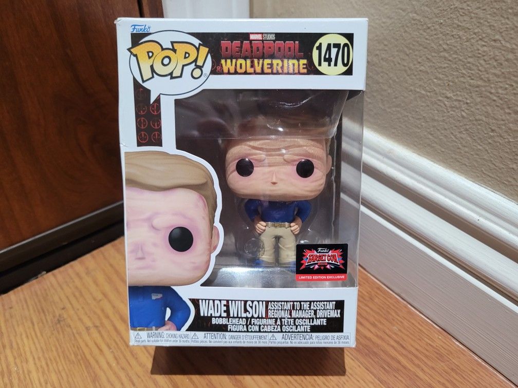 FUNKO POP! DEADPOOL WOLVERINE, WADE WILSON! BRAND NEW IN BOX!