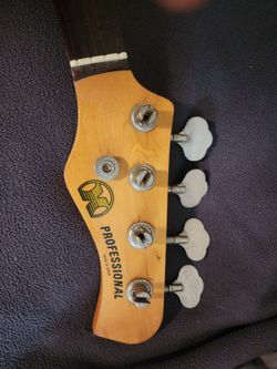 Hondo professional Fretless Bass neck