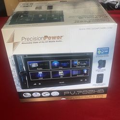 2 Din 7 LCD  DVD Player Bluetooth Wireless Headset 