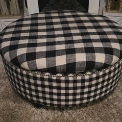 Large Round Ottoman 