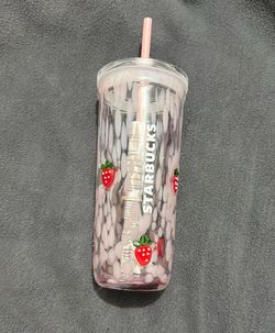 New Starbucks glass cup