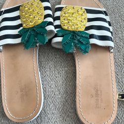 Kate Spade Pineapple Flip-Flops
