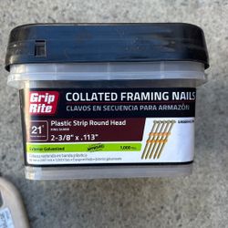 2-3/8” X .113 COLLATED FRAMING NAILS