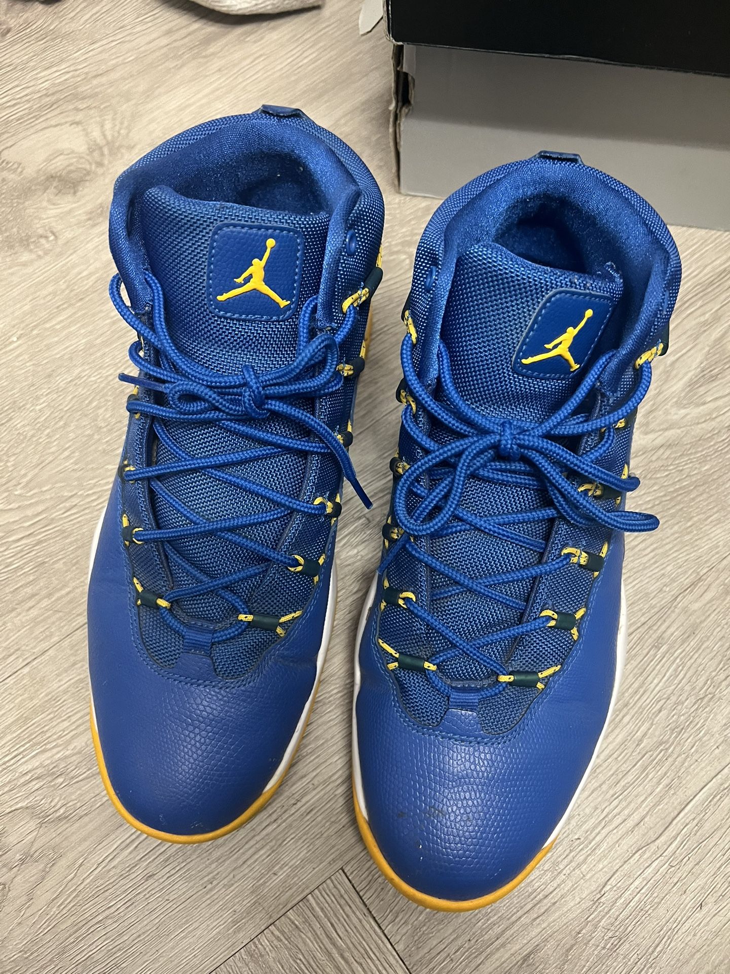 Nike Mens Air Jordan Prime Flight Blue Basketball Shoes Sneakers 11.5 Pre-Owned: Jordan