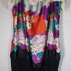Wet Seal colorful Sleeveless  blouse