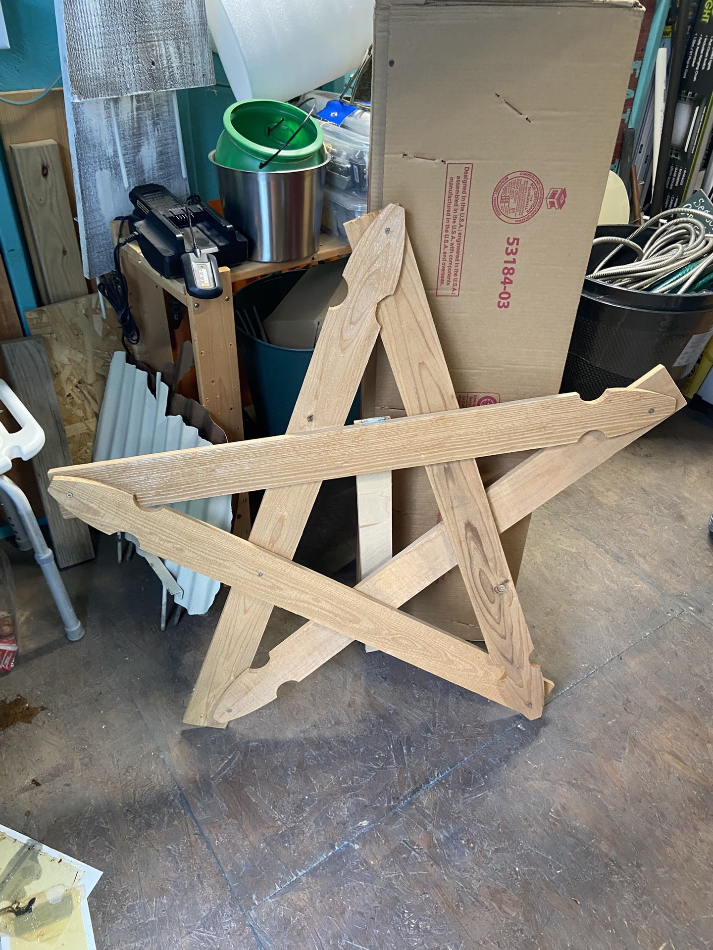 Out Door Christmas Star