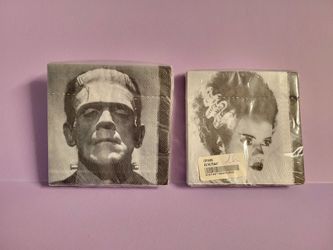 Frankenstein & Bride Napkins 