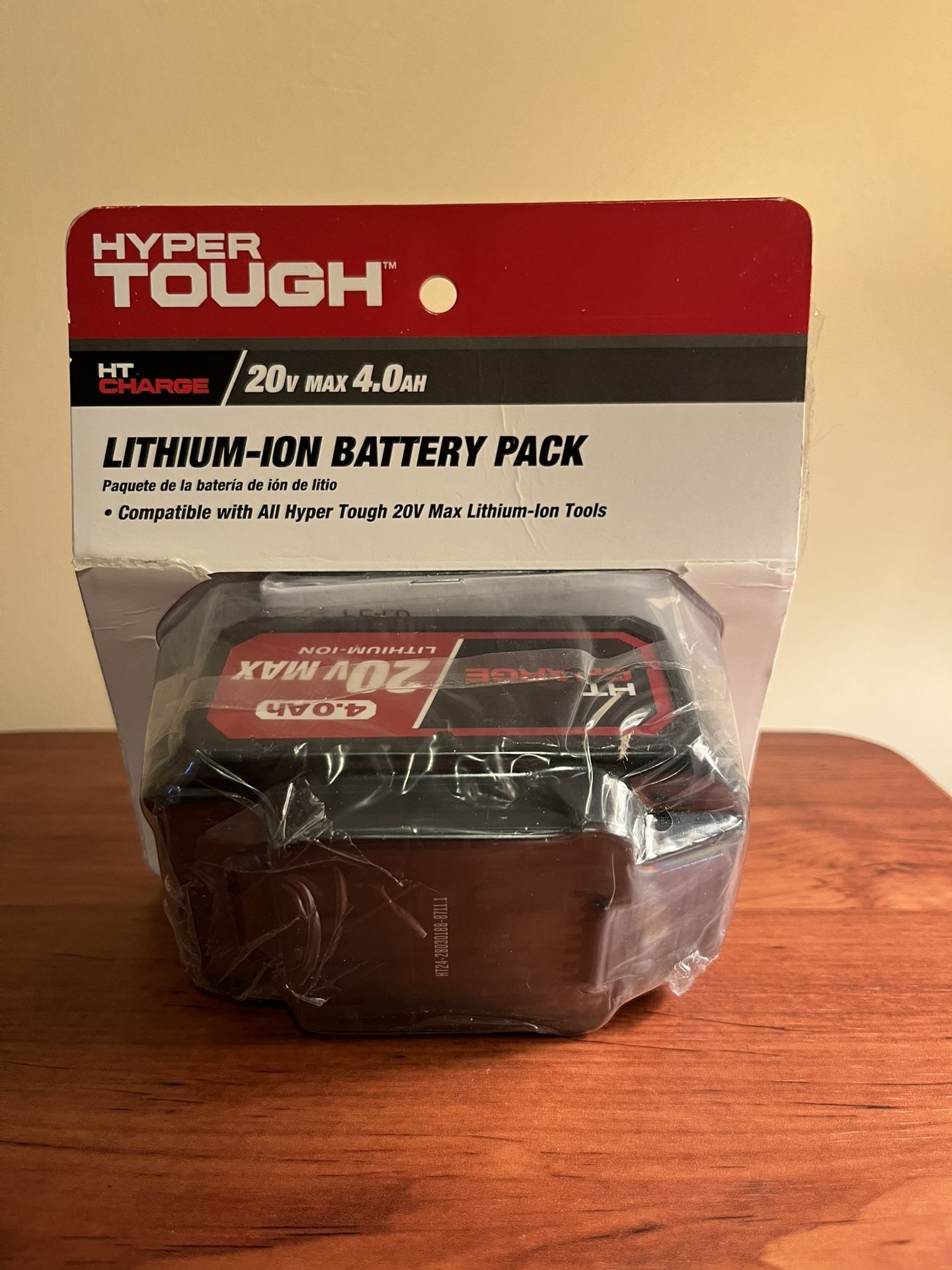 Hyper Tough 20V Max 4.0 AH Battery
