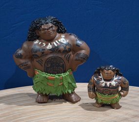 Disney Moana Maui 8" & 4" Figures