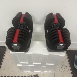 90lb Adjustable Dumbells