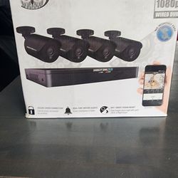 New in box night owl wired security system.