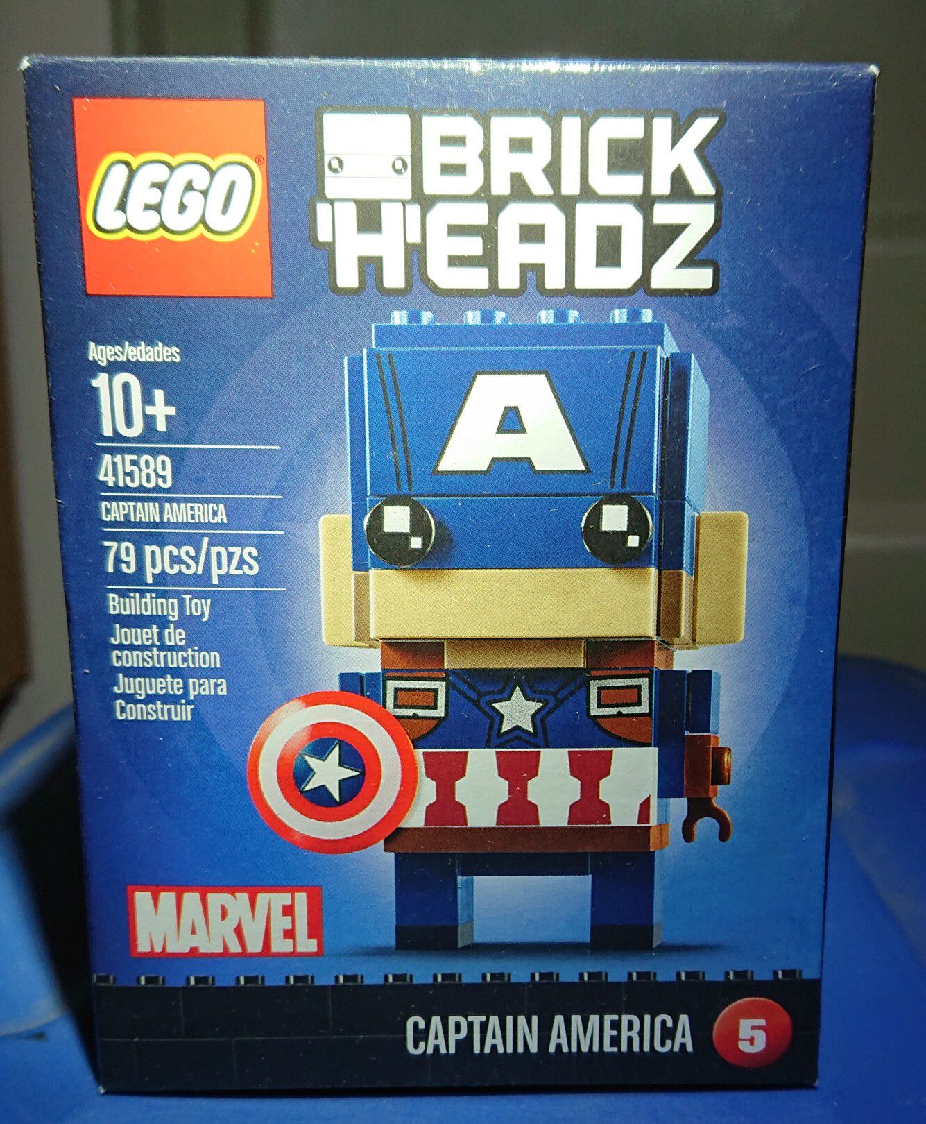Lego Brickheadz 41589 Captain America