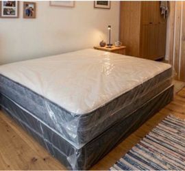 Queen Mattress Set – Medium – Brand New – Delivery Available 🚚