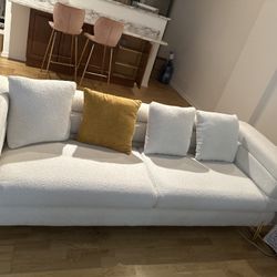 Two White Sofas 