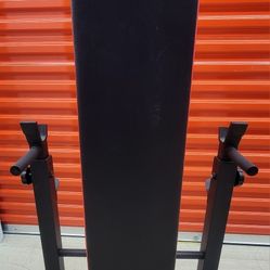 Black Red Adjustable Foldable Weight Workout Bench Press