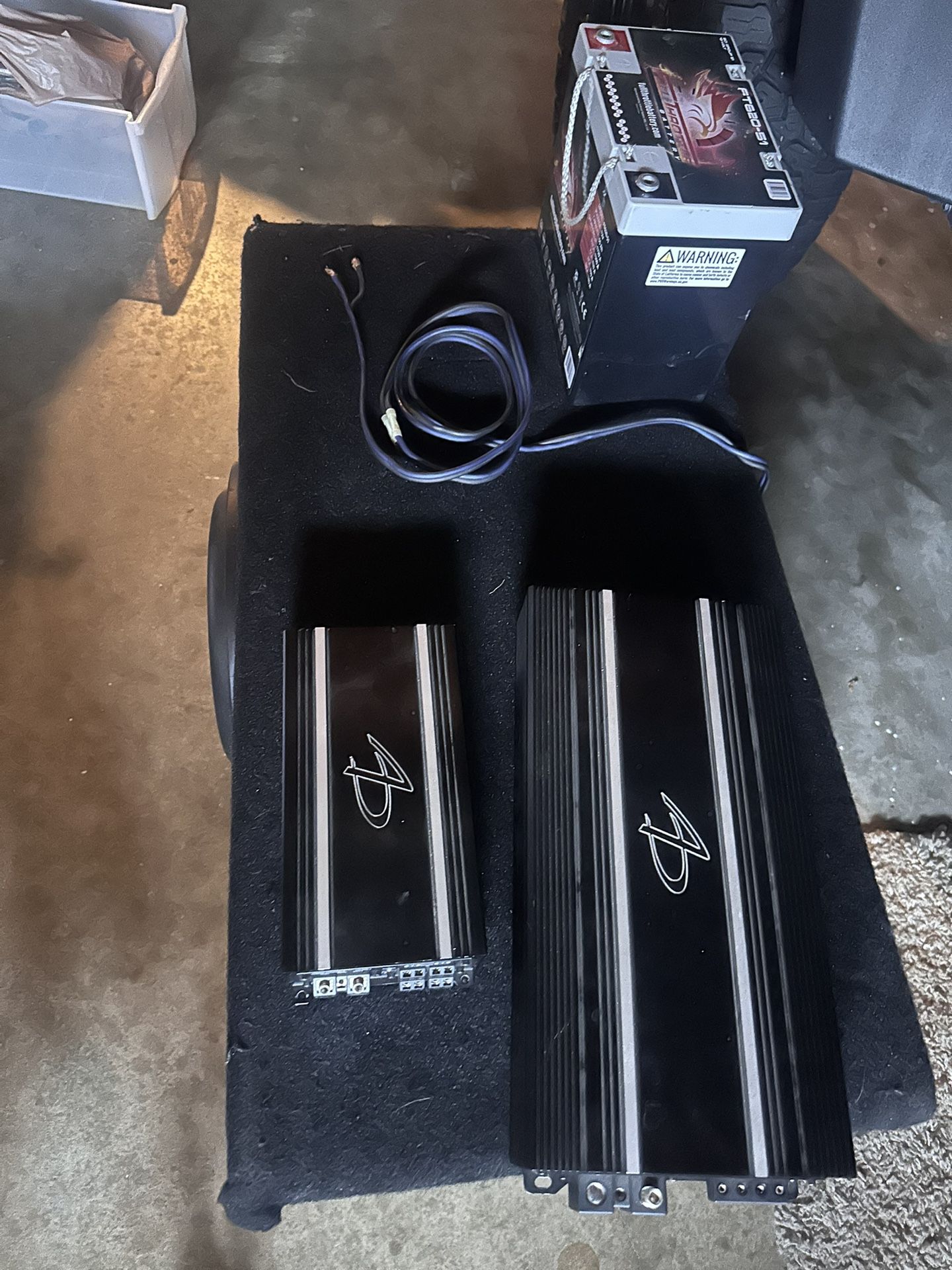 Audio Dynamic Sub and Amp