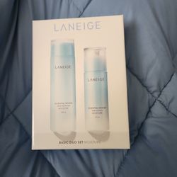 New In Box Laneige Moisture Basic Duo Set