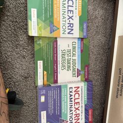 NCLEX-RN Saunders Study Books Bundle – Nursing Exam Prep