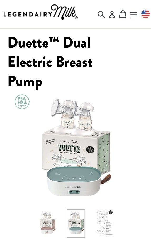 Duette, Double Electric Breast Pump