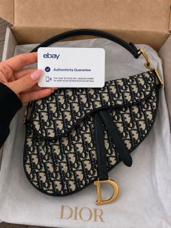 Oblique Dior Saddle Bag